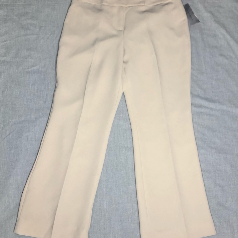 Preston & York Cream Relaxed Leg Pants
